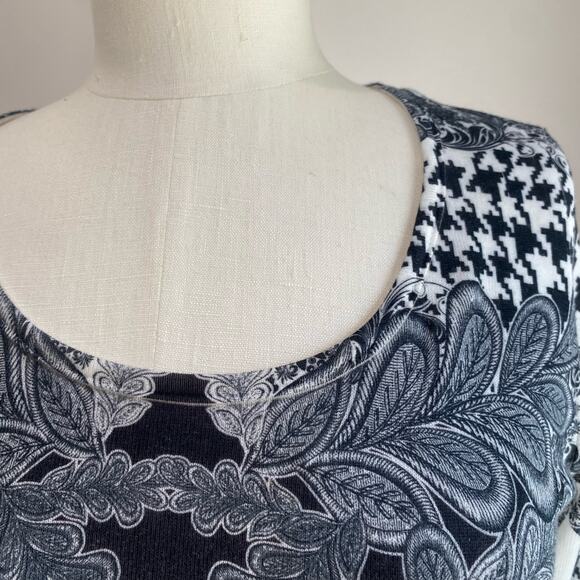 Cache Scoop Neck Long Sleeve Lightweight Sweater Size M - Picture 7 of 12